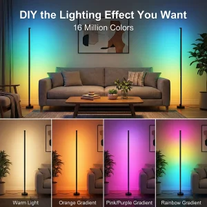 Smart LED Floor Lamp Music Sync