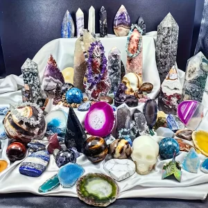 4lb-6lb Crystal Gift Box-Mixed Raw Stone