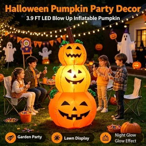 3.9FT  Inflatable Pumpkin Decoration